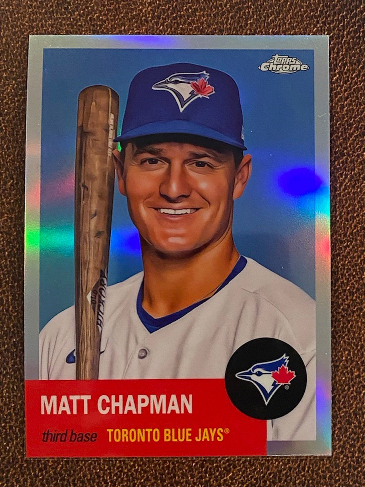 Matt Chapman - 2022 Topps Chrome Platinum Anniversary - Refractor - Blue Jays