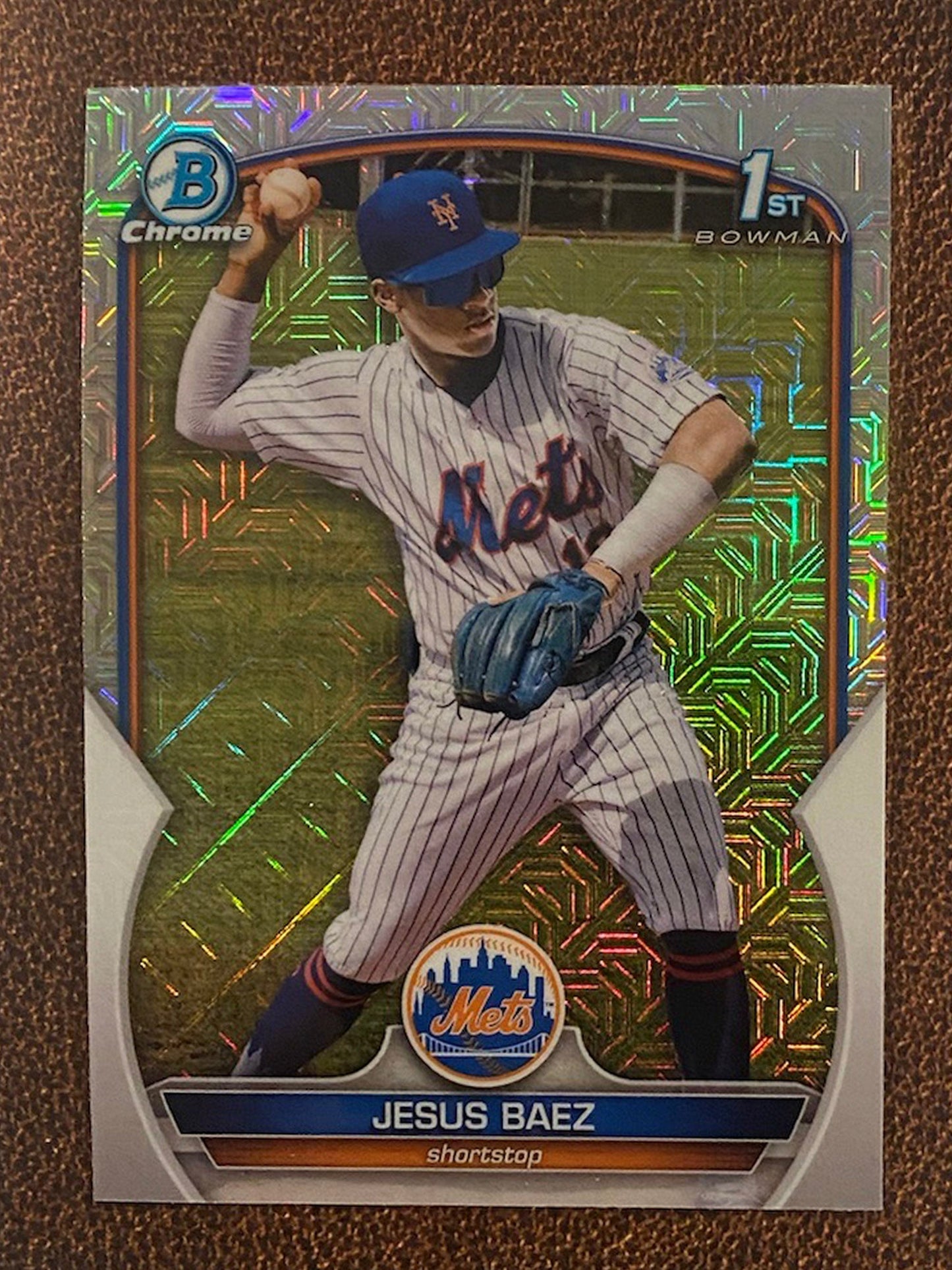 Jesus Baez - 2023 Bowman - Mega Box Mojo Refractor - Mets