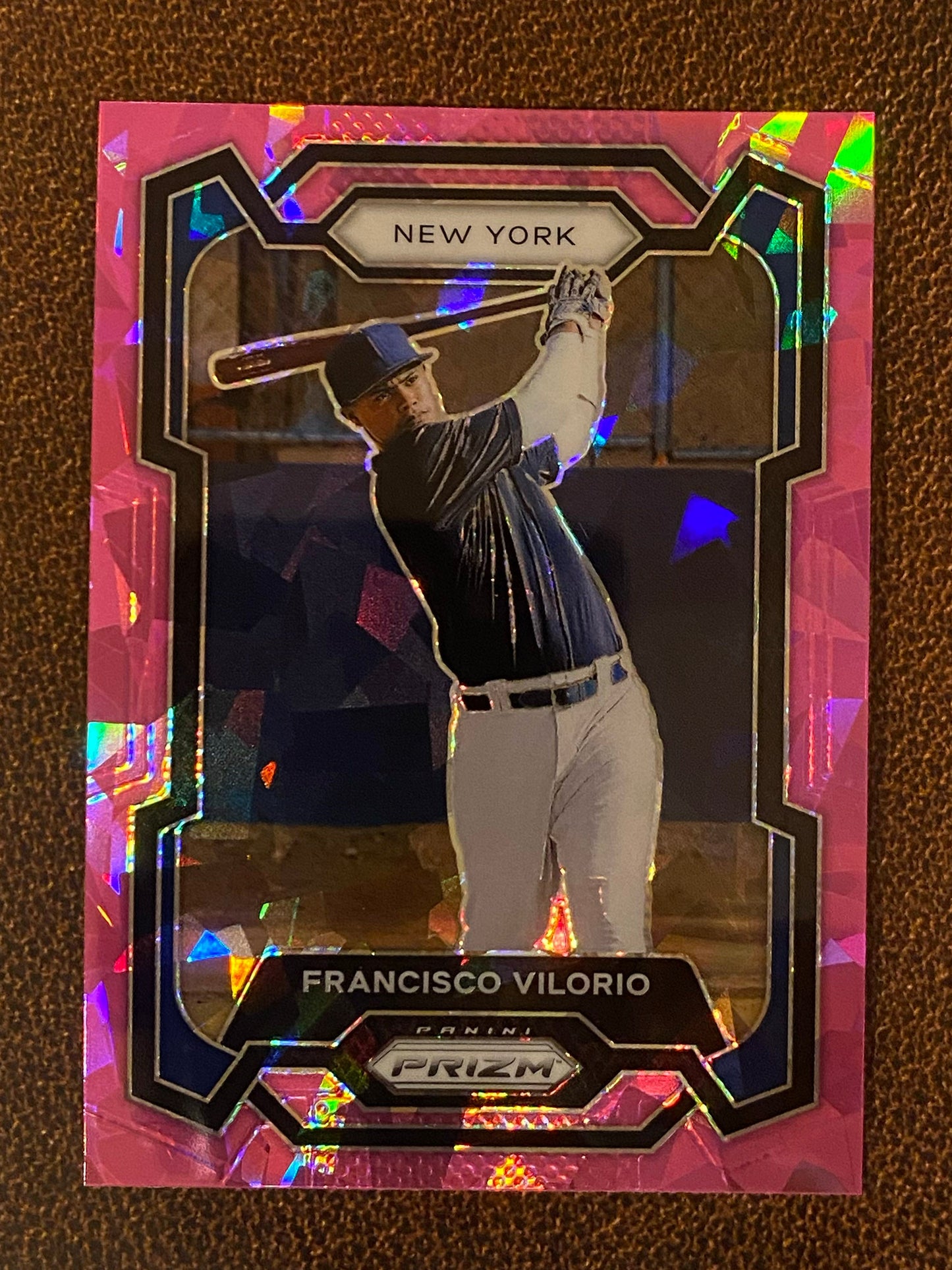 Francisco Vilorio - 2024 Panini Prizm - Pink Ice Mega - Yankees
