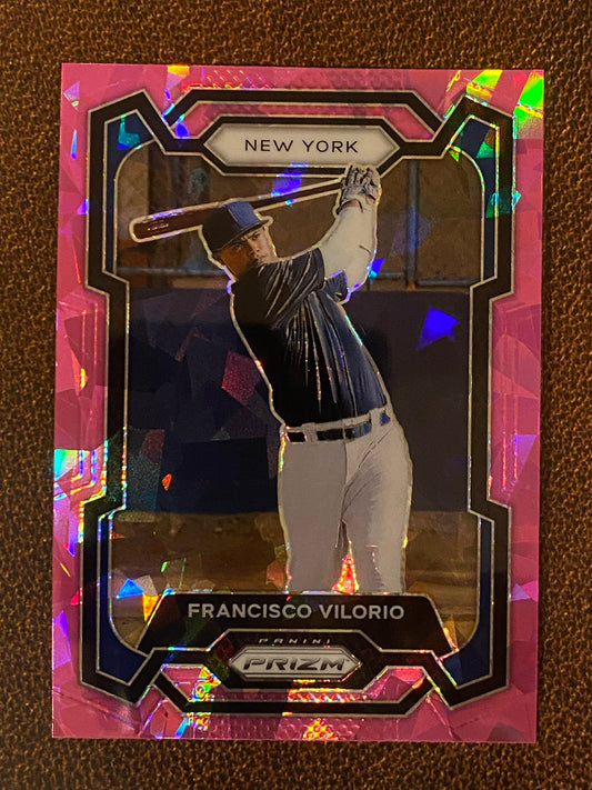 Francisco Vilorio - 2024 Panini Prizm - Pink Ice Mega - Yankees
