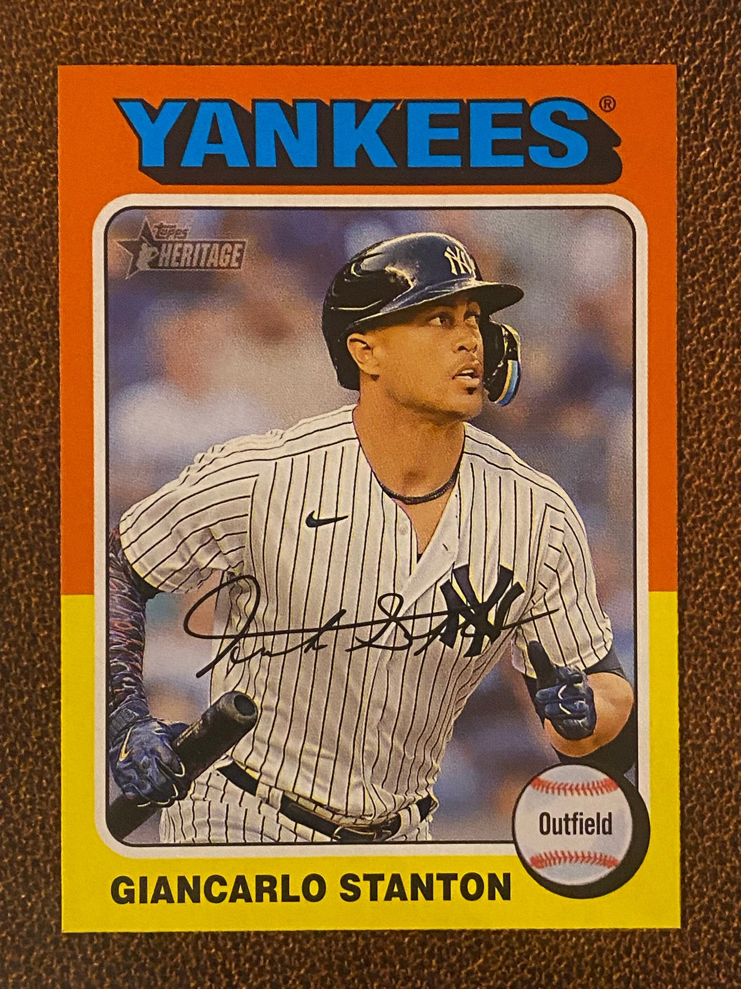 Giancarlo Stanton - 2024 Topps Heritage - Low Number Short Prints - Yankees
