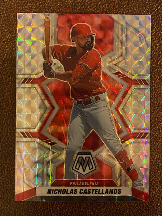 Nicholas Castellanos - 2022 Mosaic - Mosaic Parallel - Phillies