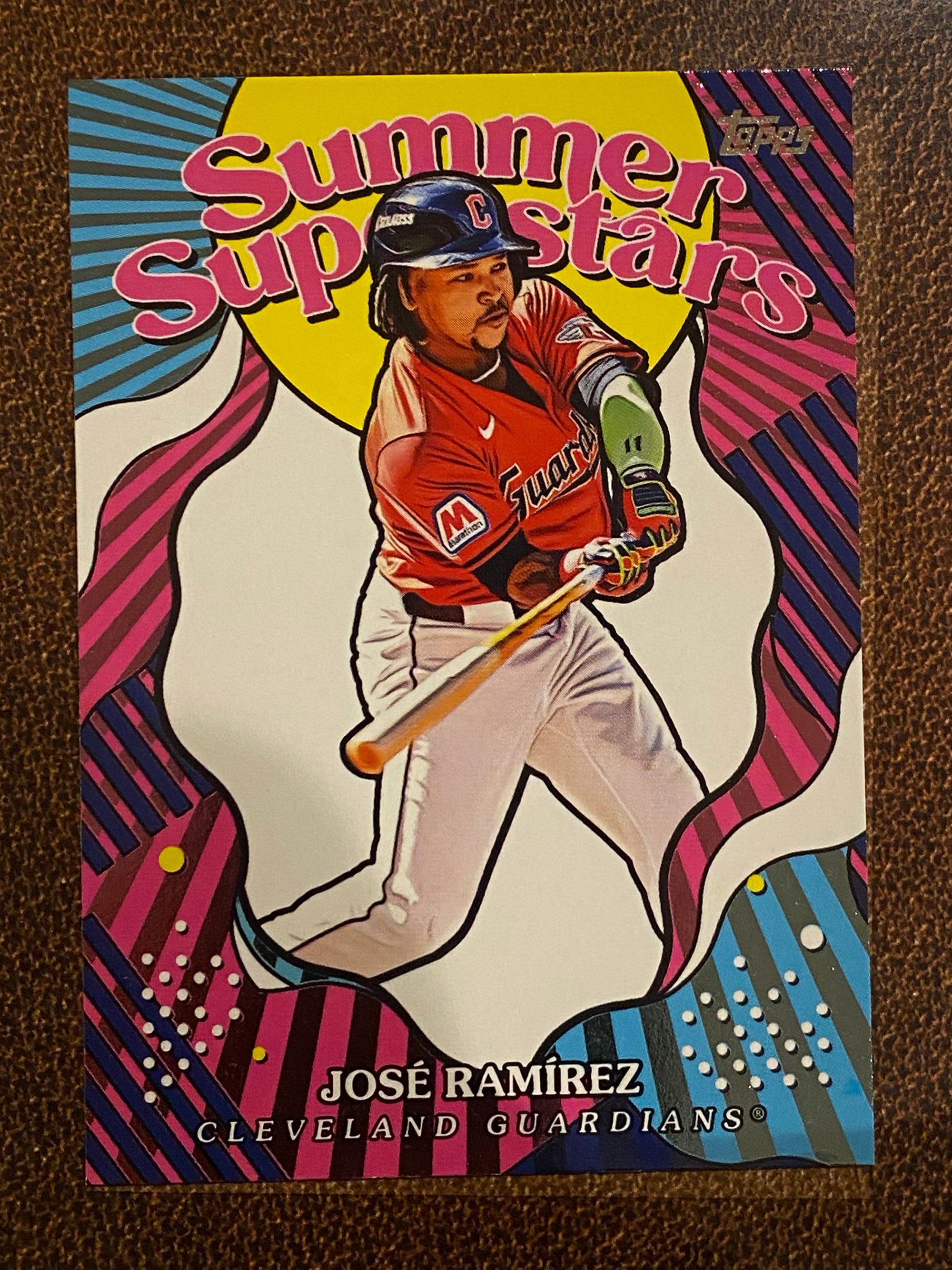Jose Ramirez - 2025 Topps Series 2 - Summer Superstars Insert - Guardi ...