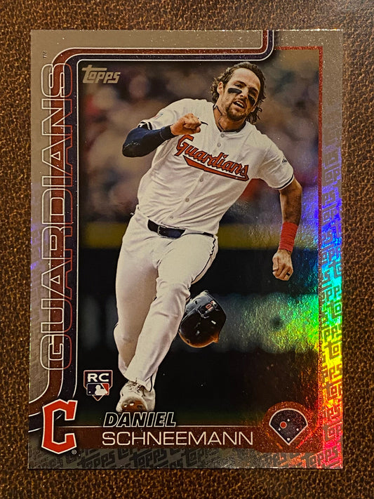 Daniel Schneemann - 2025 Topps Series 2 - Fanatics Exclusive Topps Foil Border - Guardians