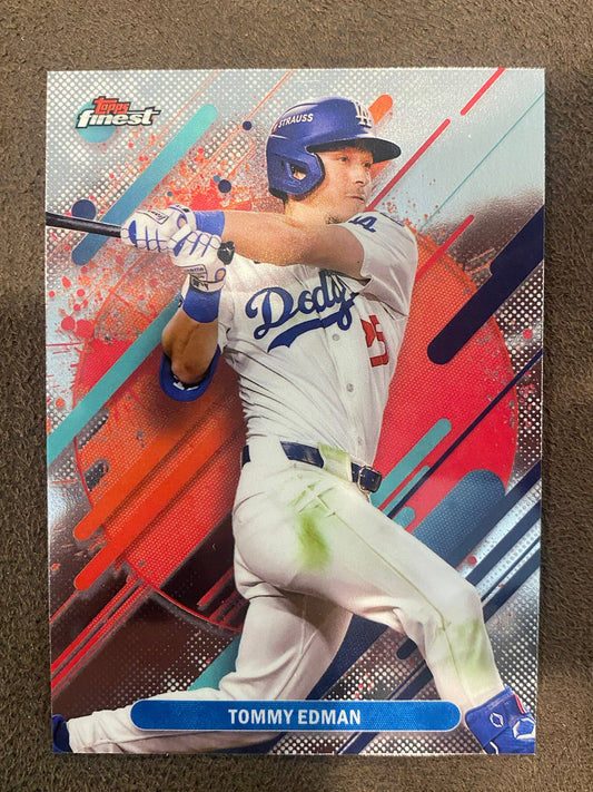 Tommy Edman - 2025 Topps Finest - Rare - Dodgers