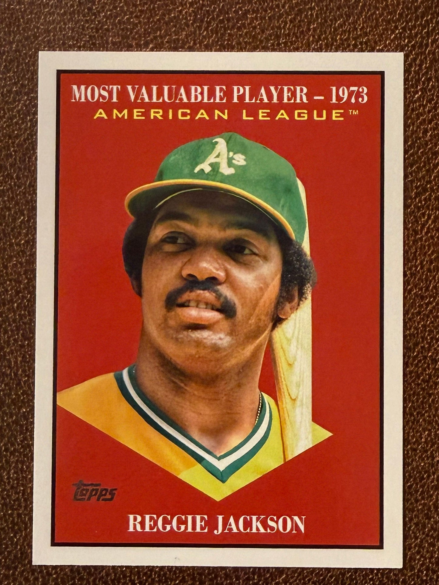 Reggie Jackson - 2025 Topps Update - MVP Insert - Athletics
