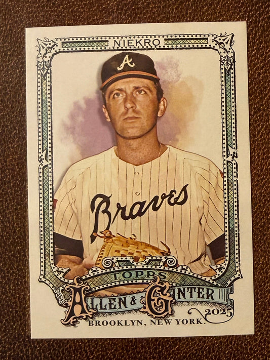 Phil Niekro - 2025 Allen & Ginter - SPs - Braves