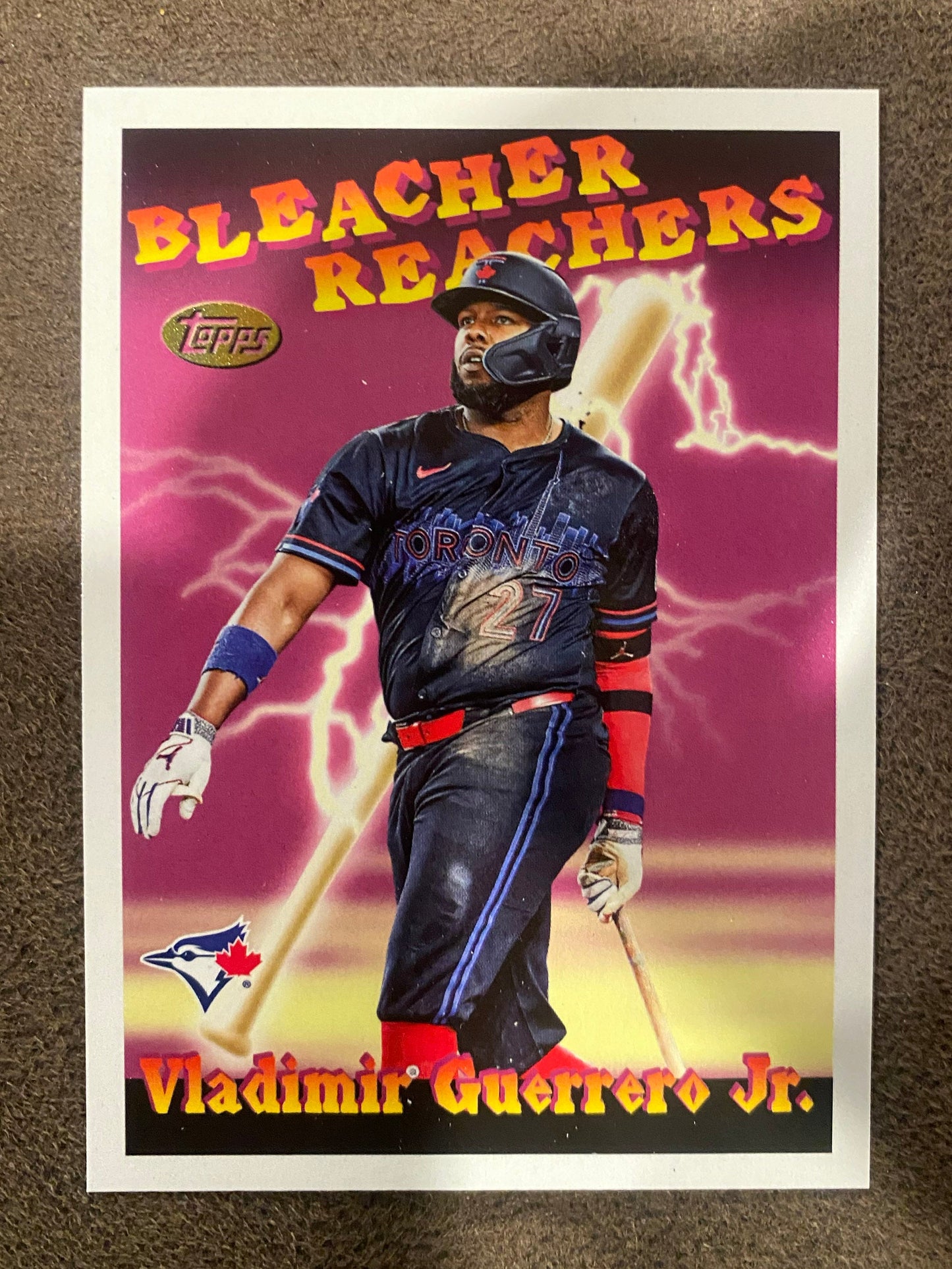 Vladimir Guerrero Jr. - 2025 Topps Update - Bleacher Reachers Insert - Blue Jays