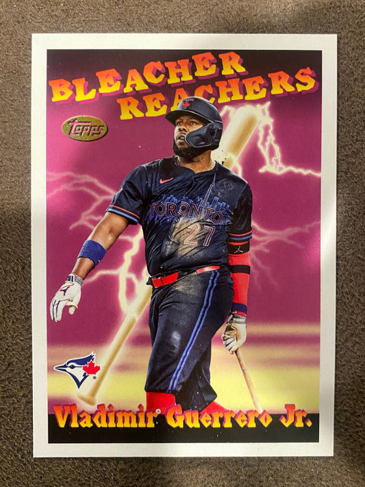 Vladimir Guerrero Jr. - 2025 Topps Update - Bleacher Reachers Insert - Blue Jays