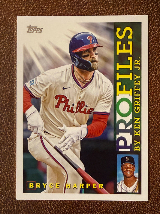 Bryce Harper - 2026 Topps Series 1 - Profiles Insert - Phillies