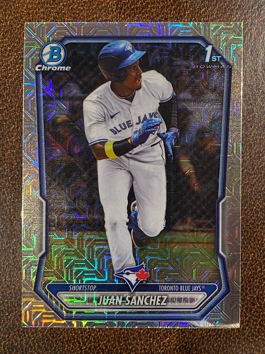 Juan Sanchez - 2026 Bowman - 1st MOJO Refractor - Blue Jays
