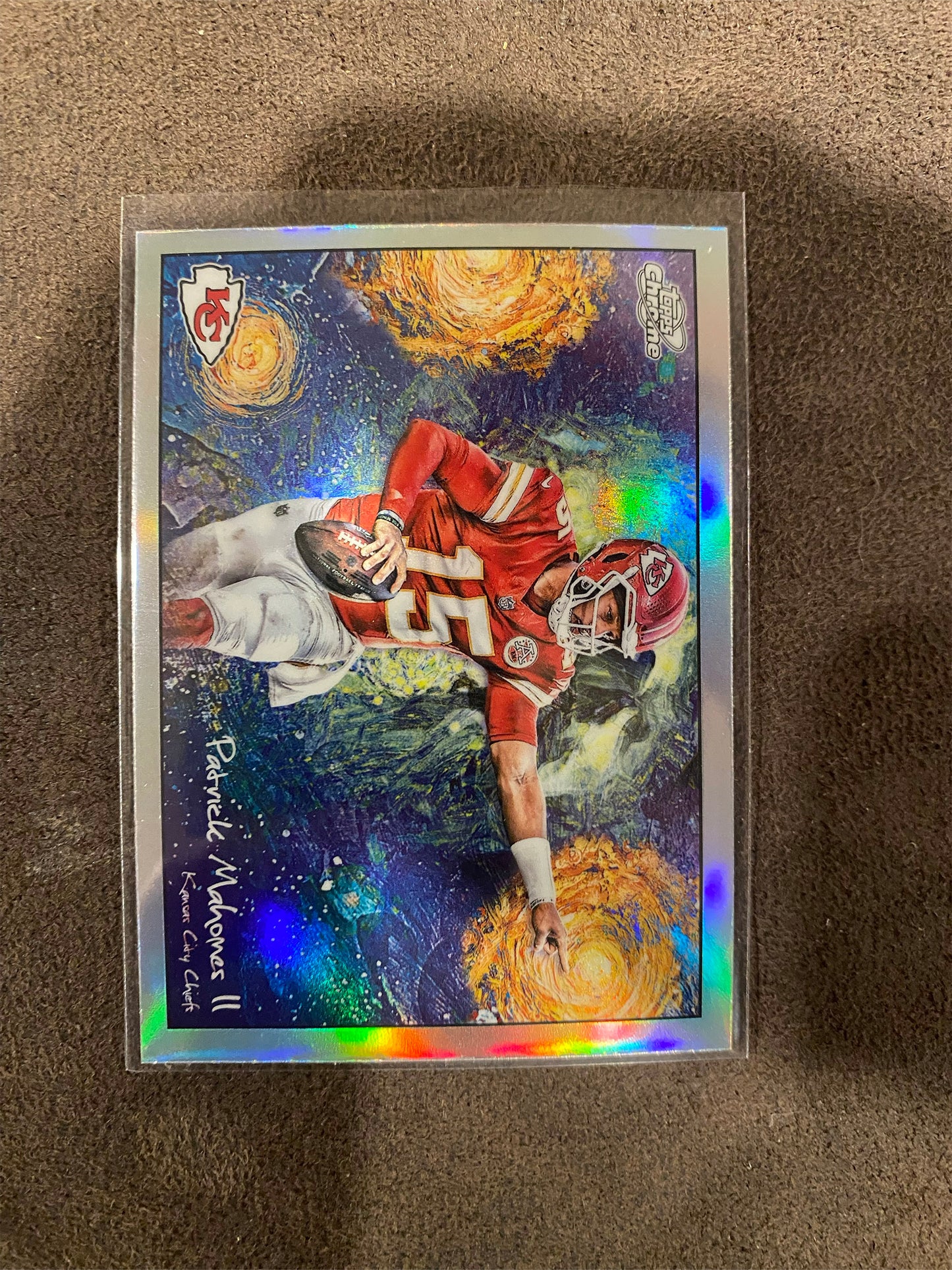 Patrick Mahomes II - 2025 Topps Chrome Cosmic - Stars in the Night - Chiefs