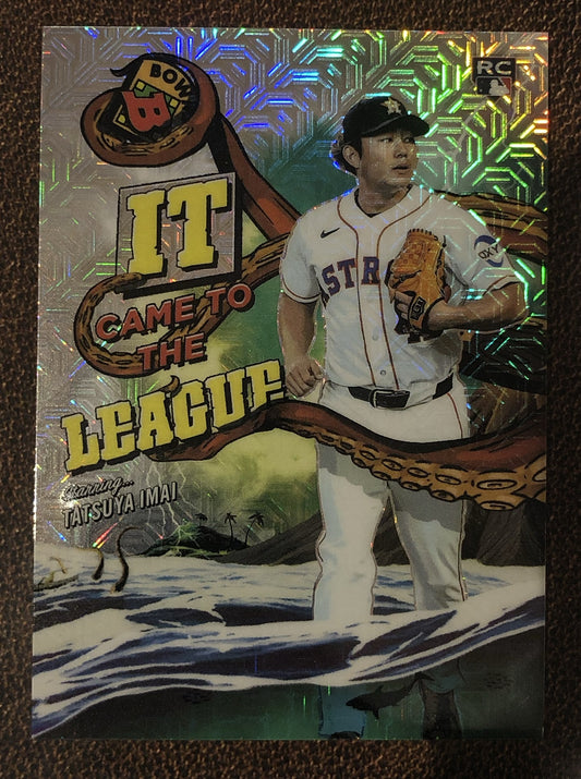 Tatsuya Imai - 2026 Bowman Chrome -  IT Came to the League MOJO - Astros