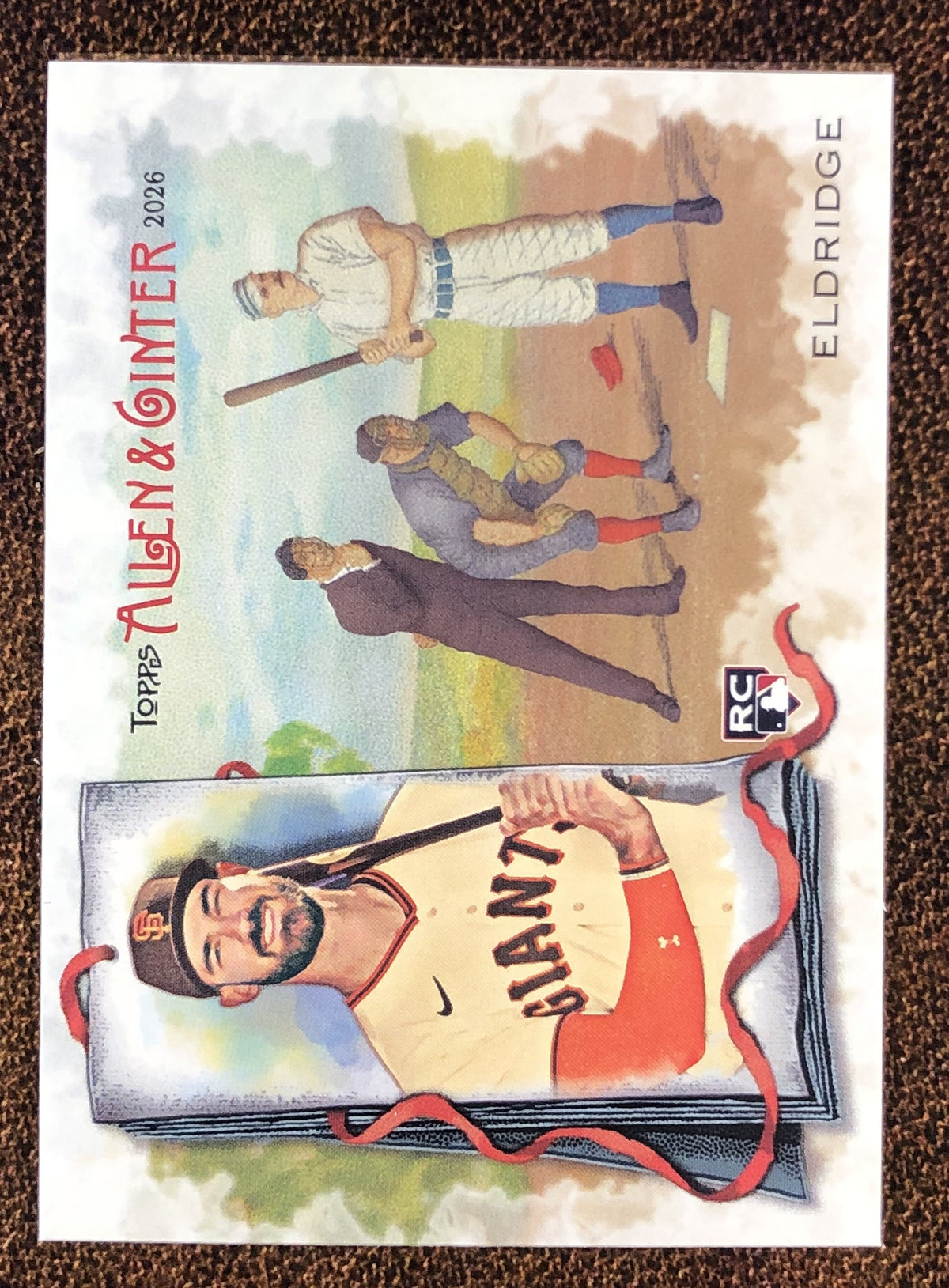 Bryce Eldridge - 2026 Topps Allen & Ginter - N43 Insert - Giants