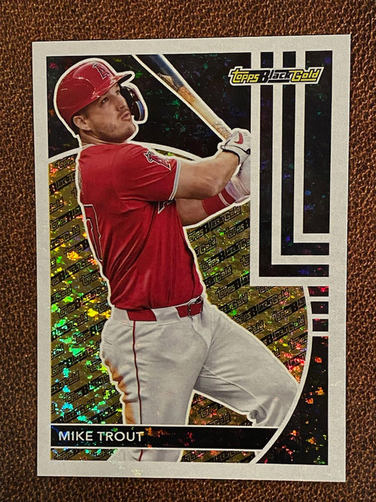 Mike Trout - 2024 Topps Update - Black Gold - Angels