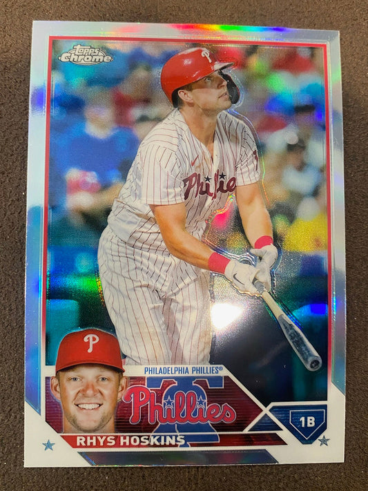 Rhys Hoskins - 2023 Topps Chrome - Refractors - Phillies