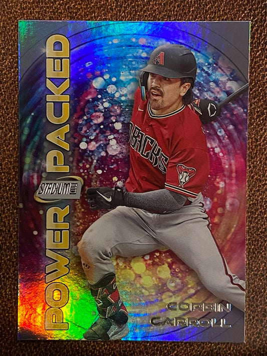 Corbin Carroll - 2024 Topps Stadium Club - Power Packed - Diamondbacks