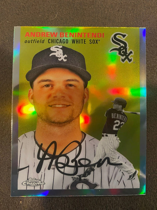 Andrew Benintendi - 2023 Topps Chrome Platinum - Refractor - White Sox