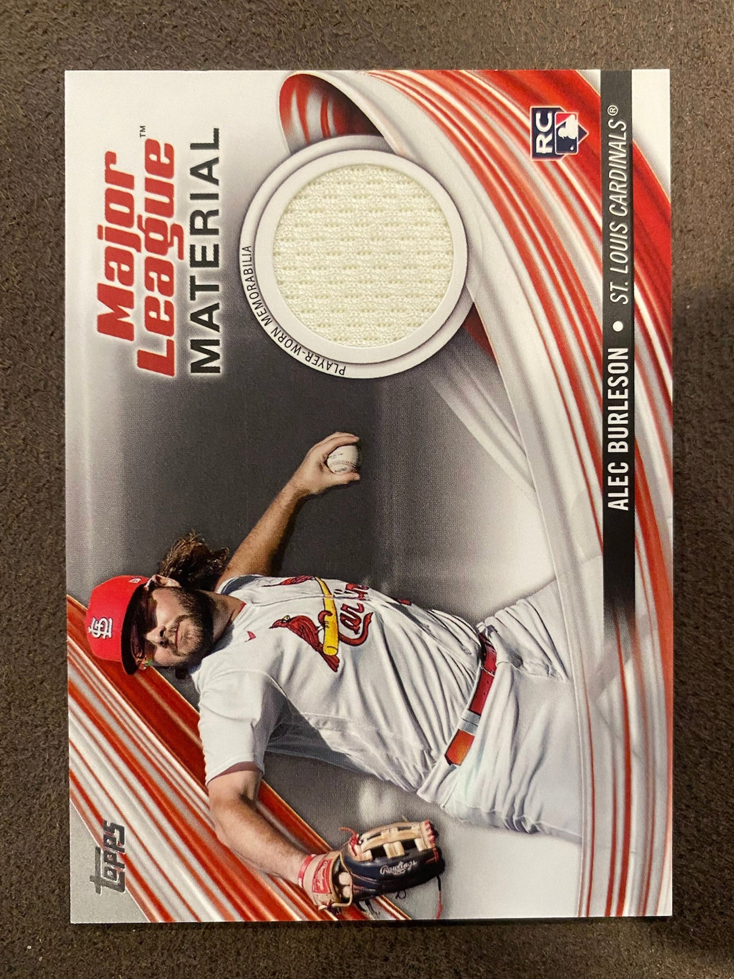 Alec Burleson - 2023 Topps Update - Major League Material Player-Worn RELIC - Cardinals