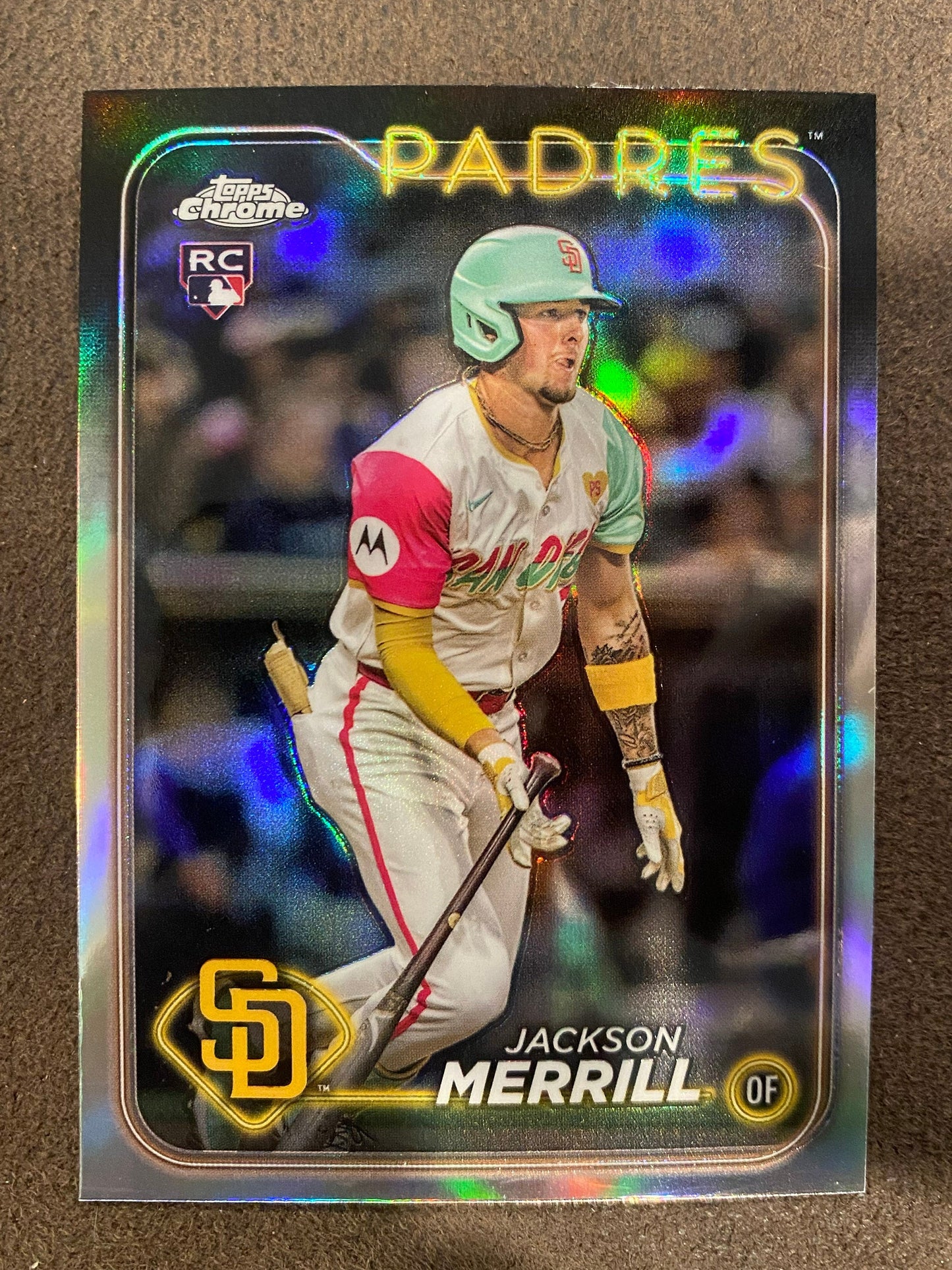 Jackson Merrill - 2024 Topps Chrome Update - Refractor - Padres