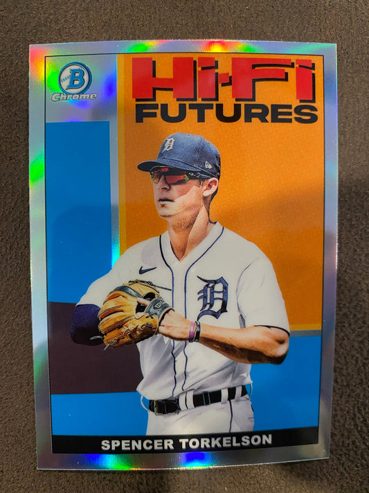 Spencer Torkelson - 2022 Bowman - HI-Fi Futures Refractor - Tigers