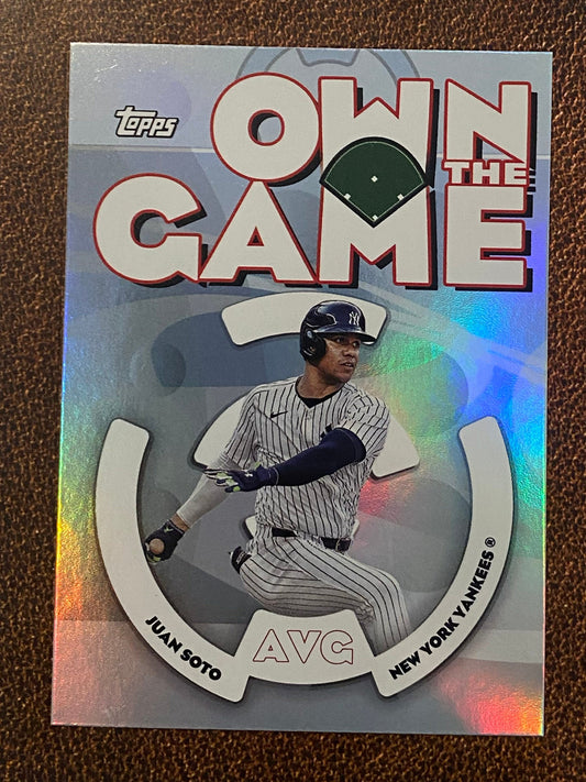 Juan Soto - 2024 Topps Archives - 2006 Own the Game - Yankees