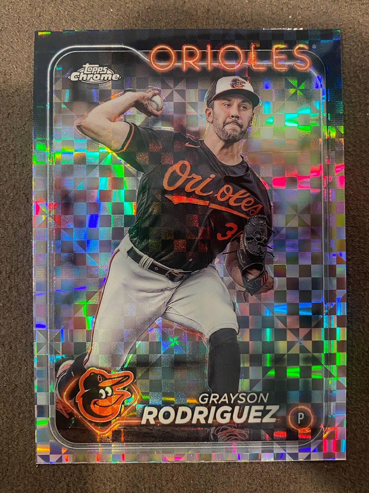 Grayson Rodriguez - 2024 Topps Chrome - XFractor - Orioles