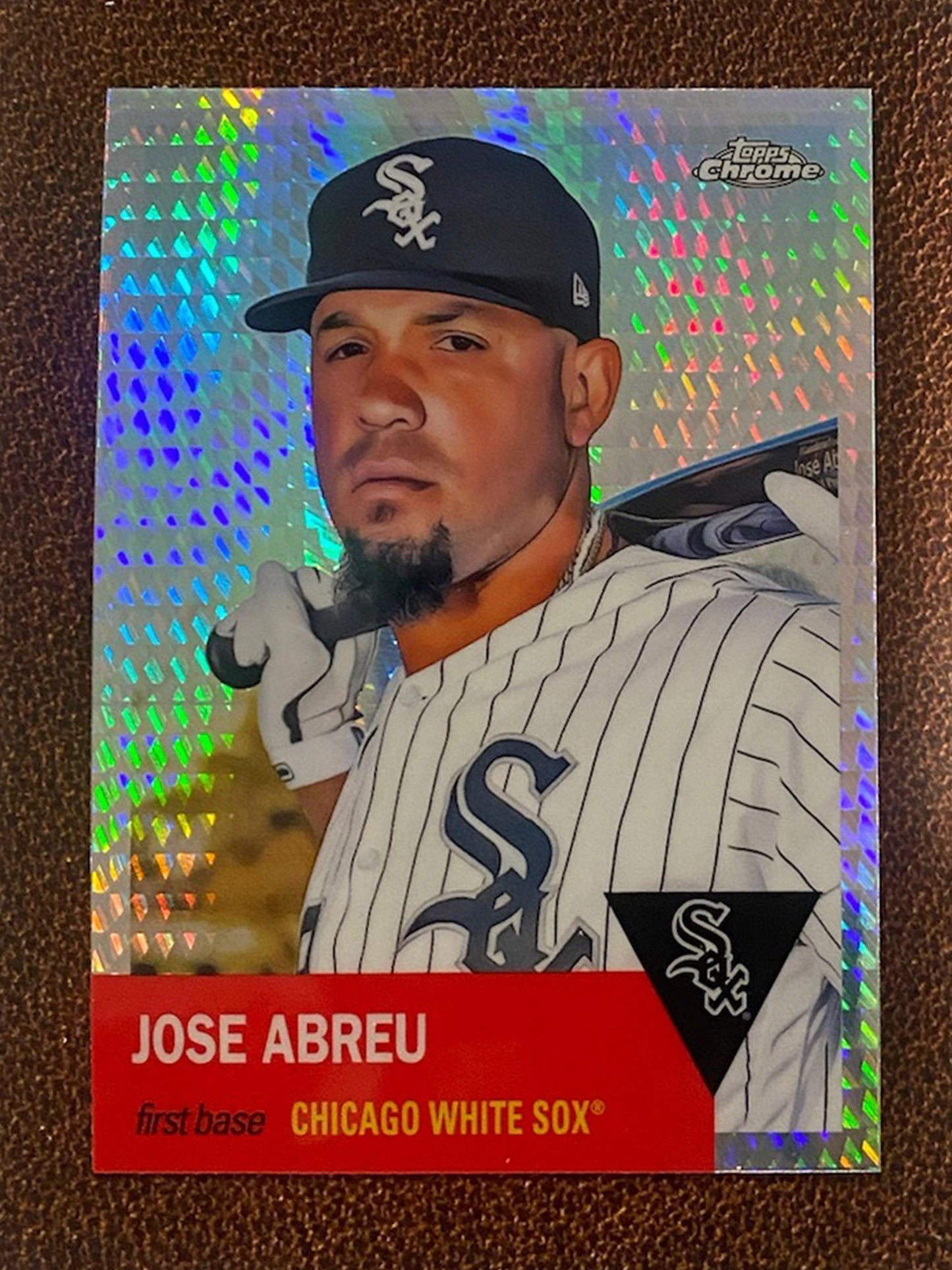 Jose Abreu - 2022 Topps Chrome Platinum Anniversary - Prism Refractor - White Sox