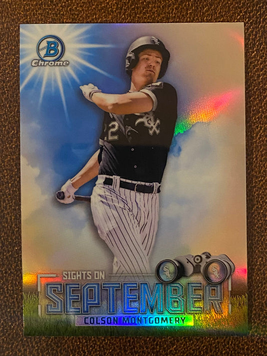 Colson Montgomery - 2023 Bowman - Sights on September - White Sox