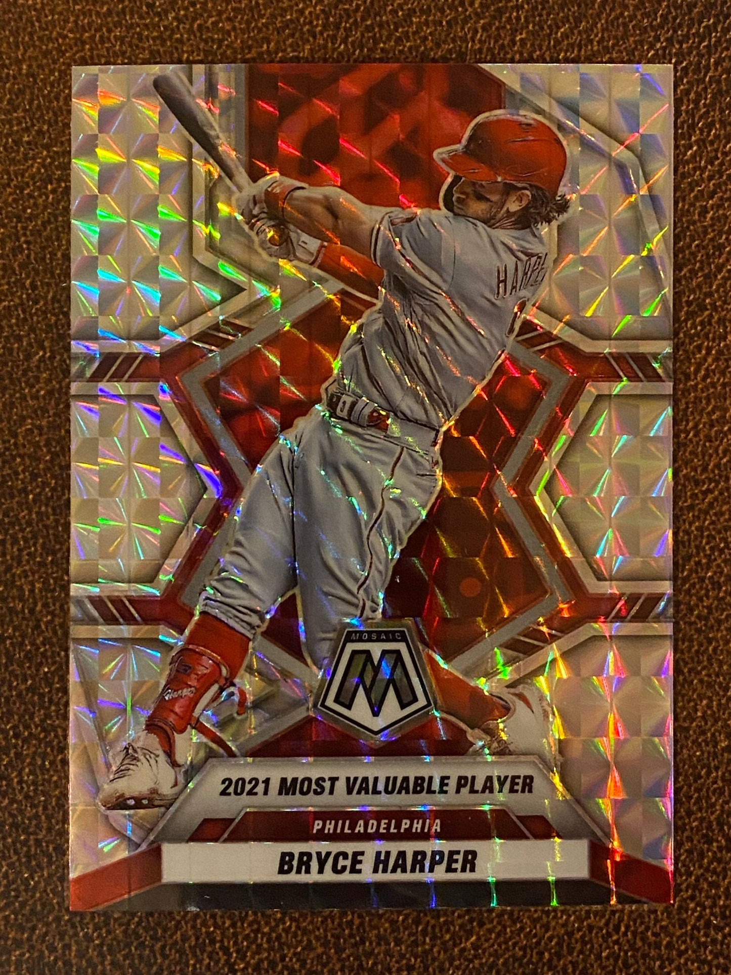 Bryce Harper - 2022 Mosaic - Mosaic Parallel (21 MVP) - Phillies