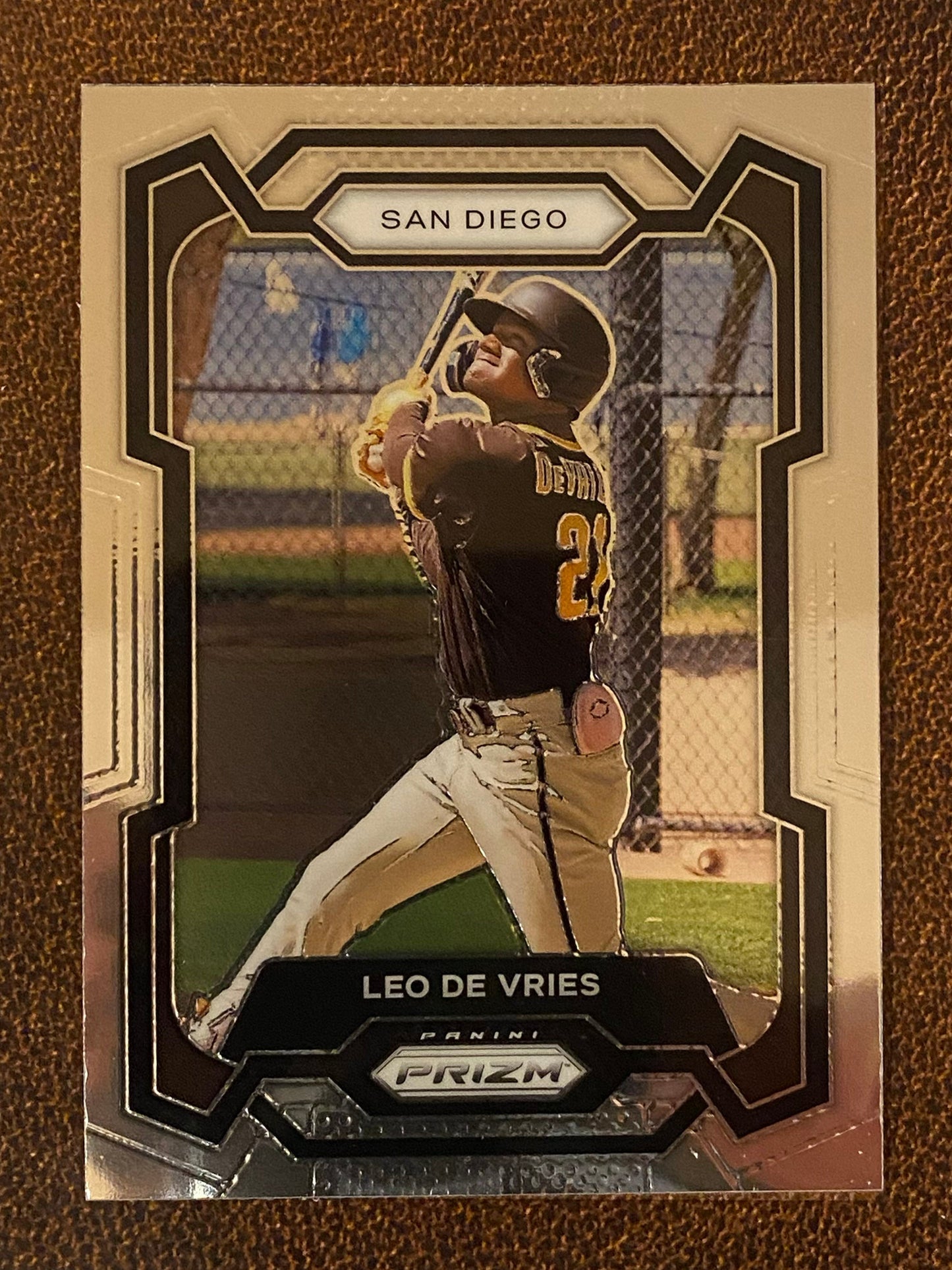 Leo De Vries - 2024 Panini Prizm - base card - Padres