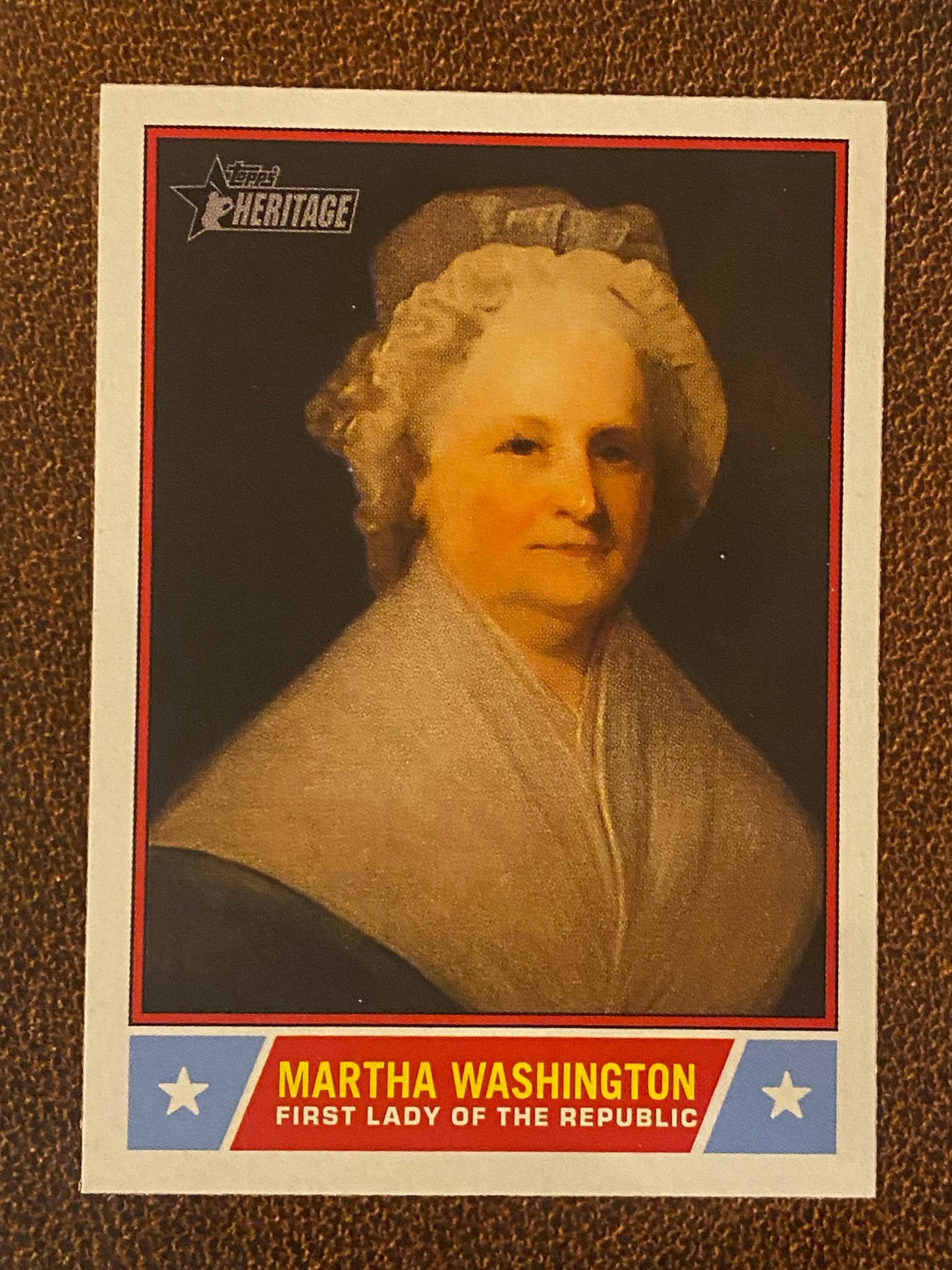 Martha Washington - 2025 Topps Heritage - Notable Americans (NS-39)