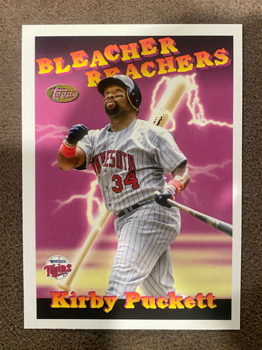 Kirby Puckett - 2025 Topps Update - Bleacher Reachers Insert - Twins