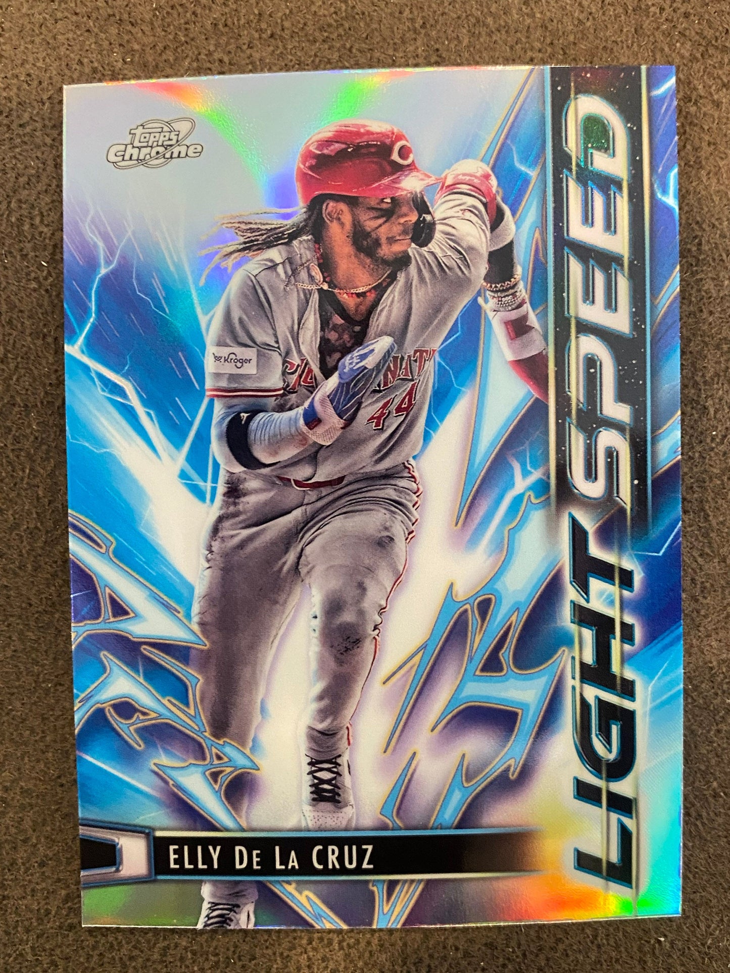 Elly De La Cruz - 2025 Topps Chrome Cosmic - Light Speed Insert - Reds