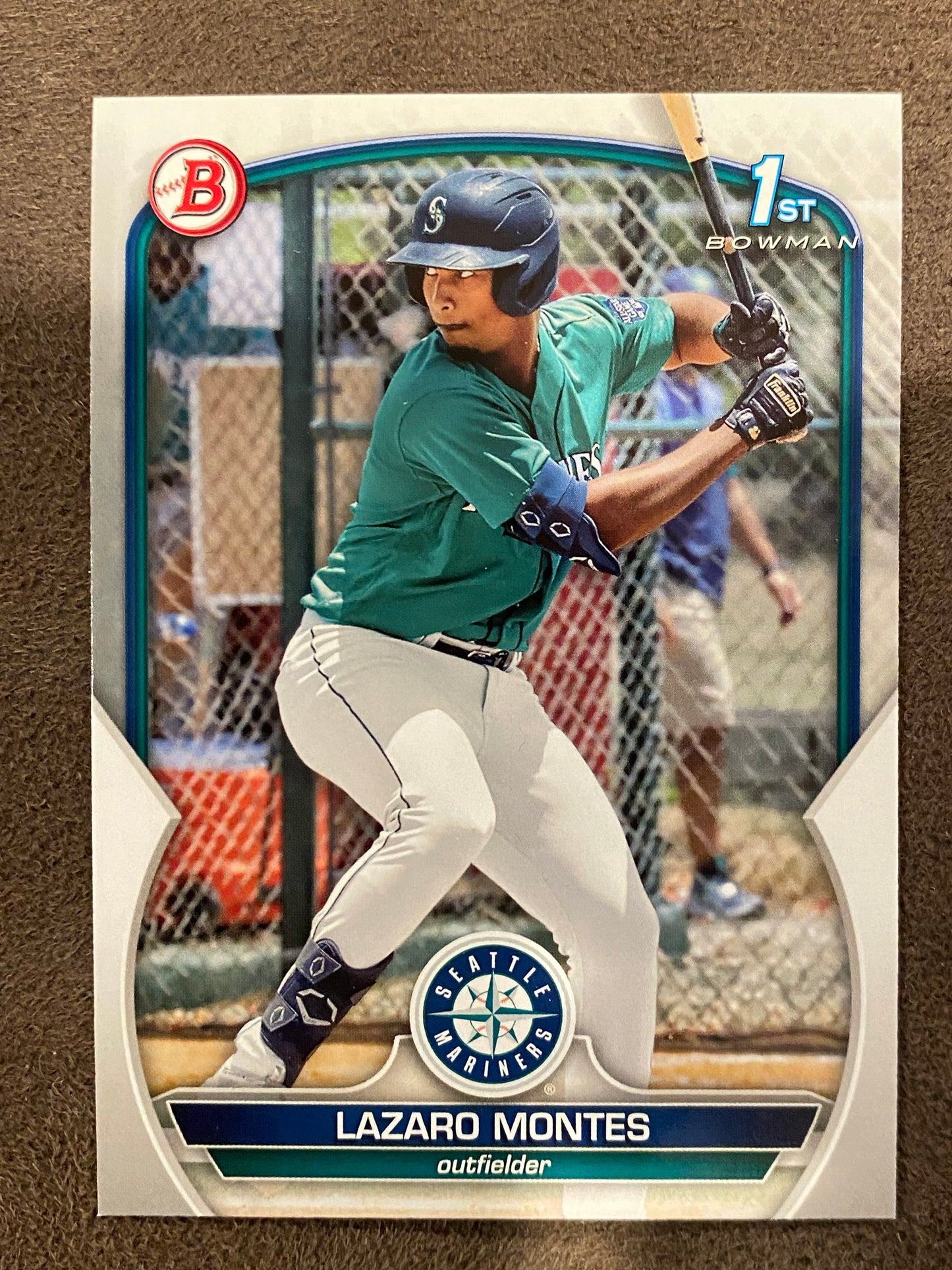 Lazaro Montes - 2023 Bowman - 1st PAPER - Mariners