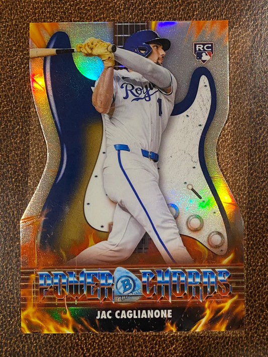 Jac Caglianone - 2026 Bowman - Power Chords Insert - Royals