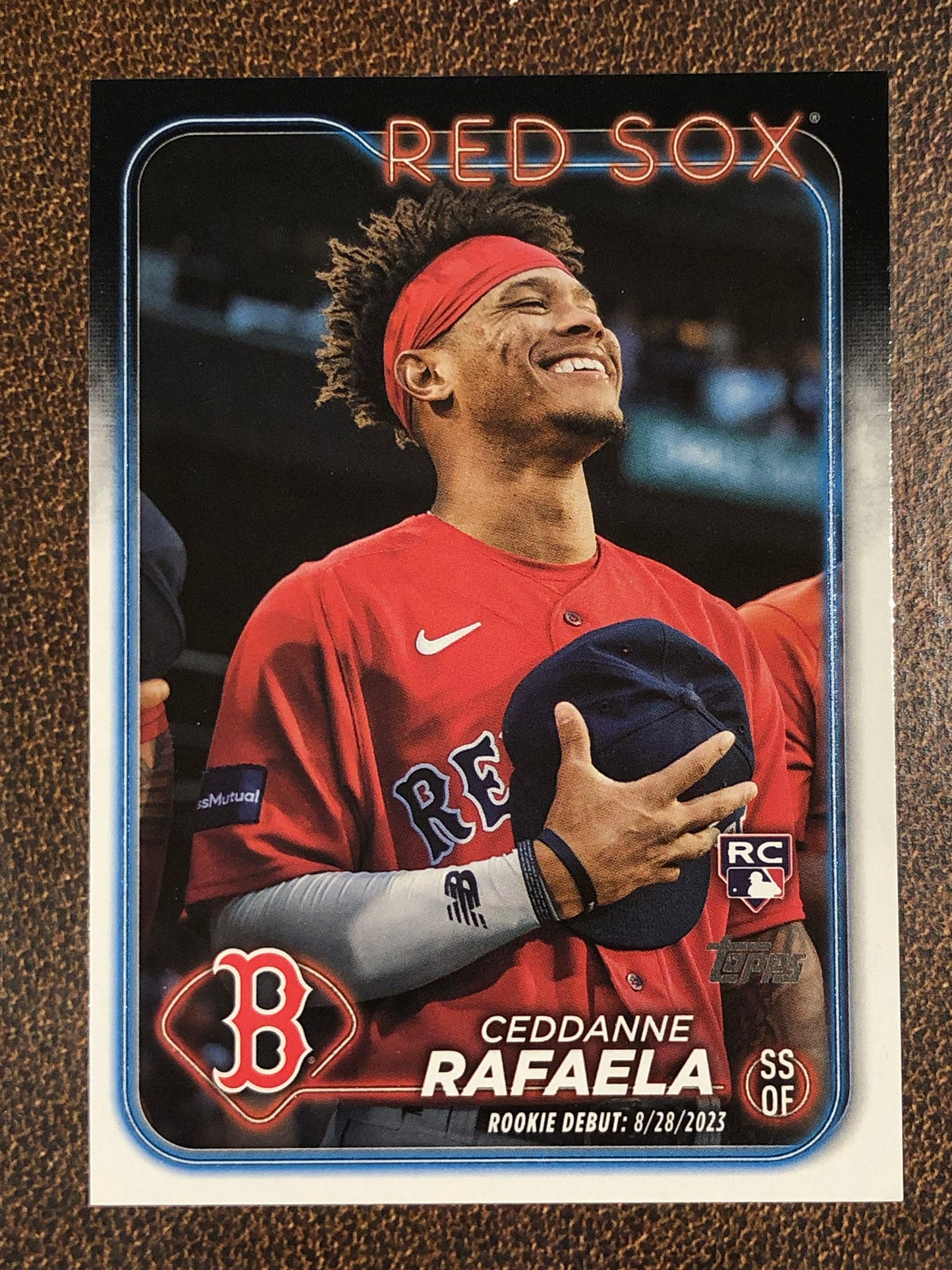 Ceddanne Rafaela - 2024 Topps Update - Rookie Debut Base - Red Sox
