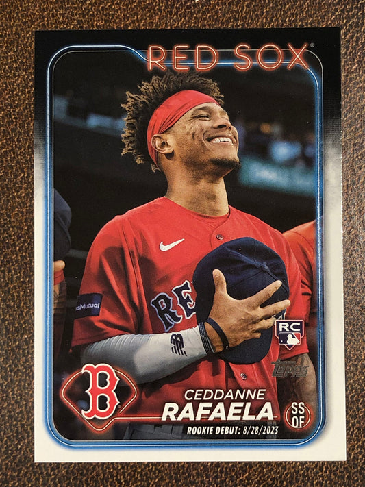 Ceddanne Rafaela - 2024 Topps Update - Rookie Debut Base - Red Sox