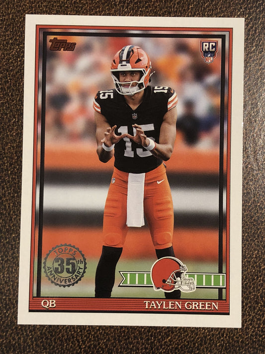 Taylen Green - 2026 Topps Flagship - 1991 Insert - Browns