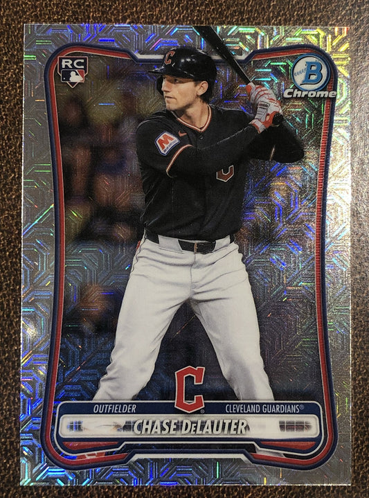 Chase DeLauter - 2026 Bowman Chrome - Rookie MOJO - Guardians