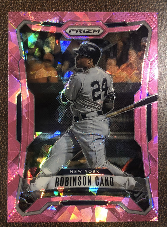 Robinson Cano - 2026 Panini Prizm - Pink Ice - Yankees