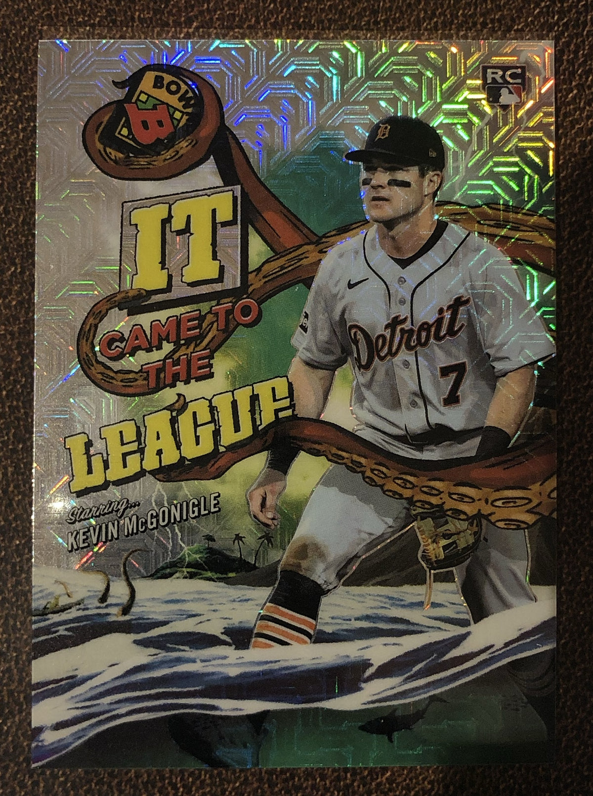 Kevin McGonigle - 2026 Bowman Chrome -  IT Came to the League MOJO - Tigers