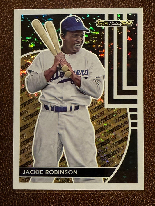 Jackie Robinson - 2024 Topps Update - Black Gold - Dodgers
