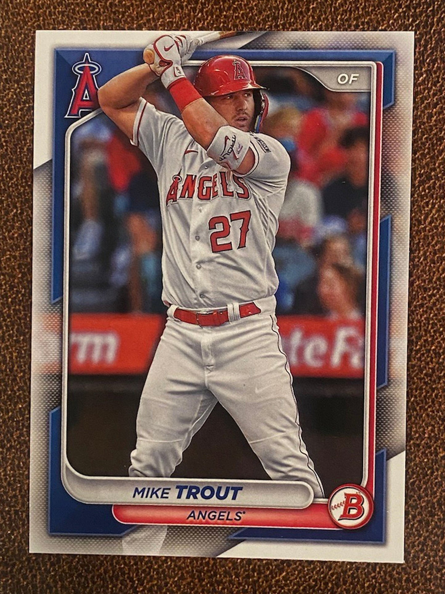 Mike Trout - 2024 Bowman - Base Paper - Angels