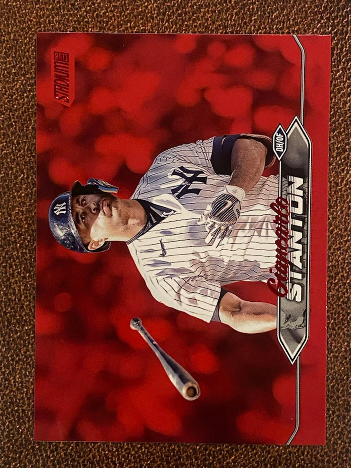 Giancarlo Stanton - 2024 Topps Stadium Club - Red Foil - Yankees