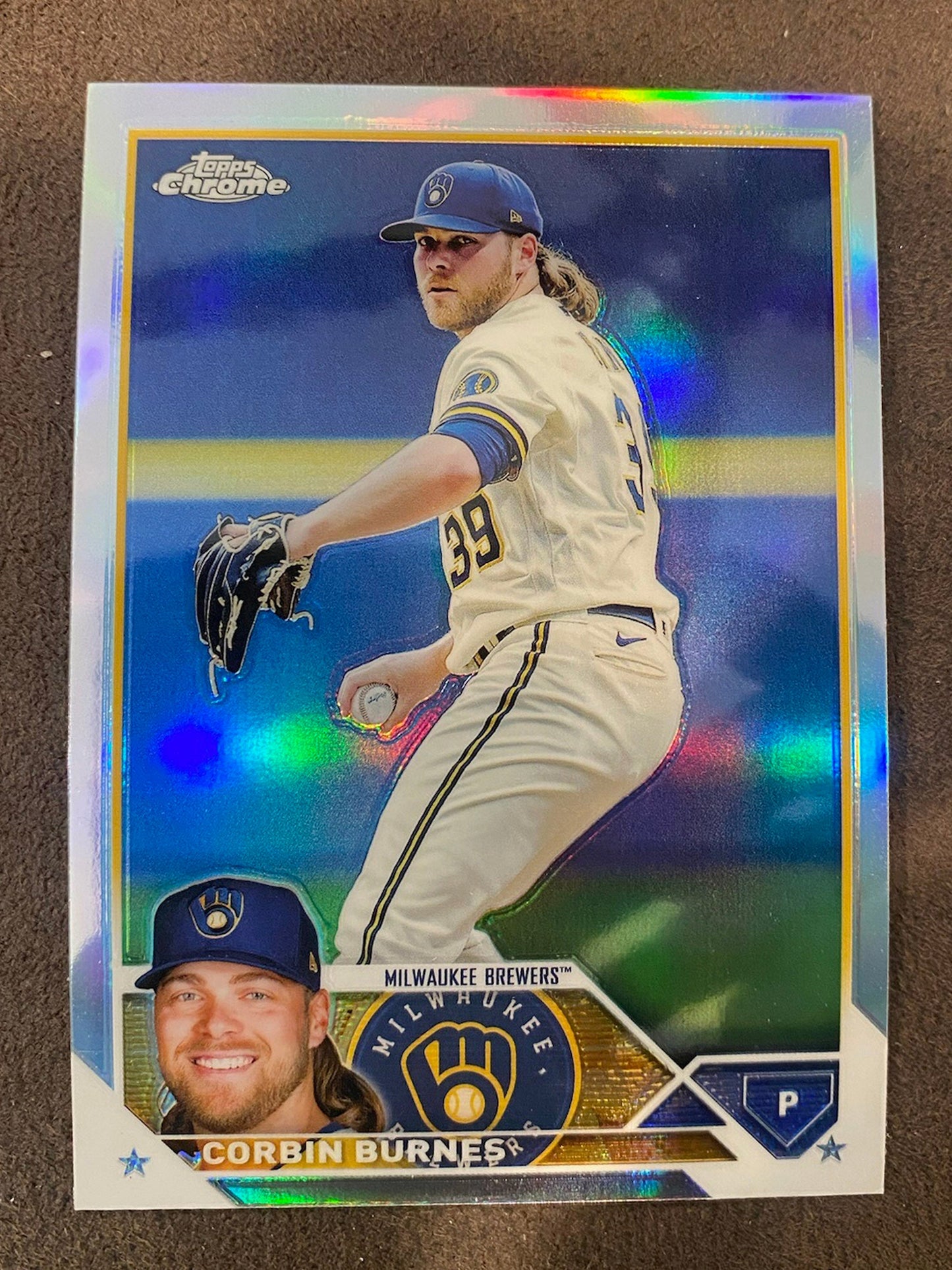 Corbin Burnes - 2023 Topps Chrome - Refractors - Brewers