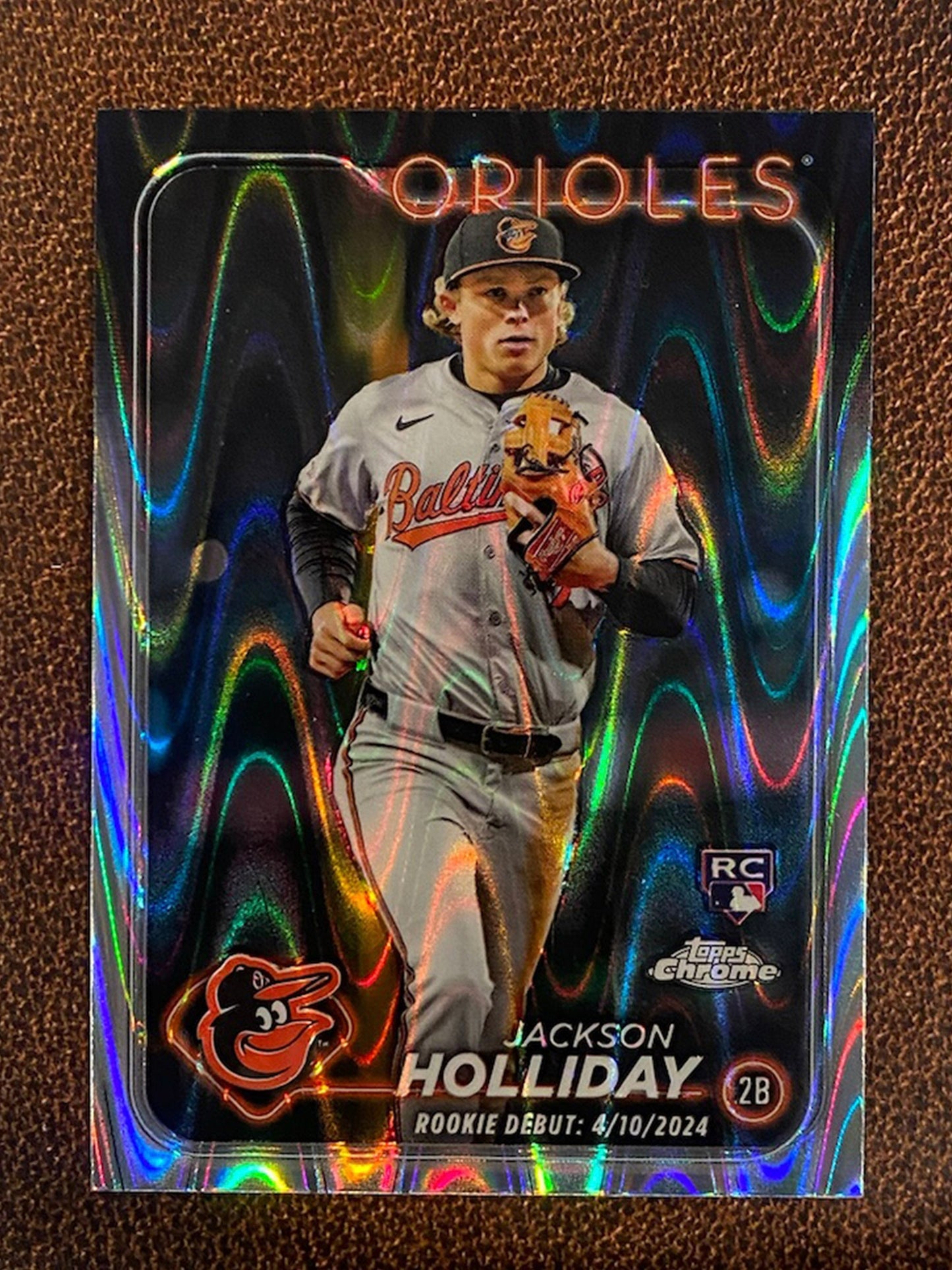 Jackson Holliday - 2024 Topps Chrome Update - Raywave - Orioles