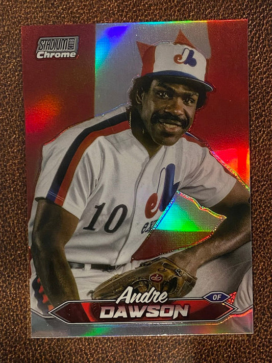 Andre Dawson - 2024 Topps Stadium Club - Chrome Refractor - Expos