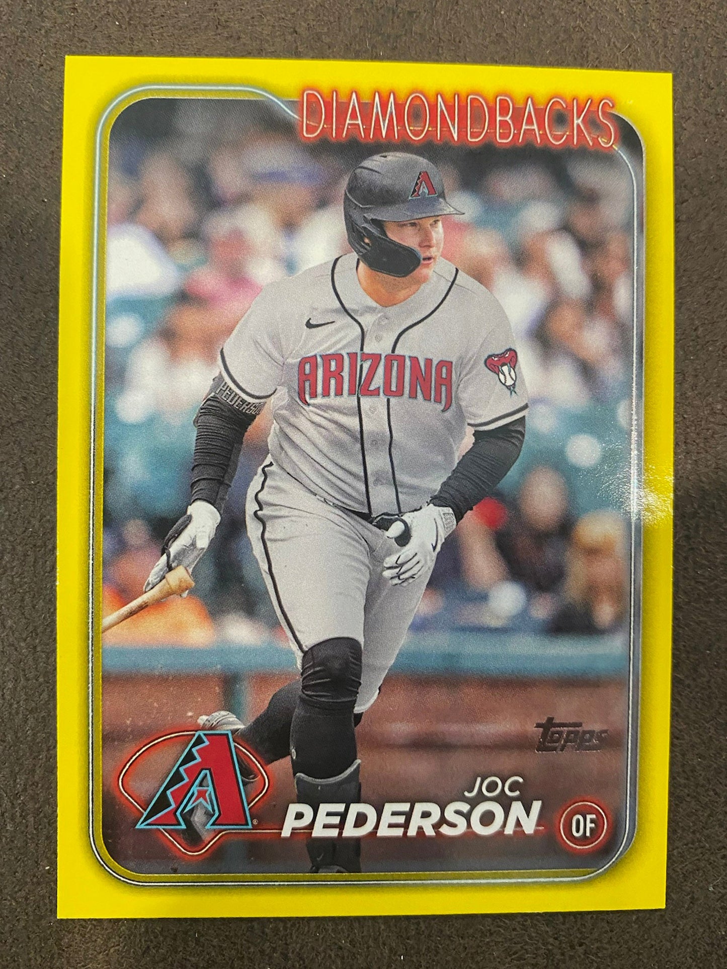 Joc Pederson - 2024 Topps Series 2 - Yellow Parallels - Diamondbacks