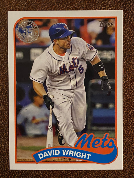 David Wright - 2024 Topps Series 2 - 1989 Insert - Mets